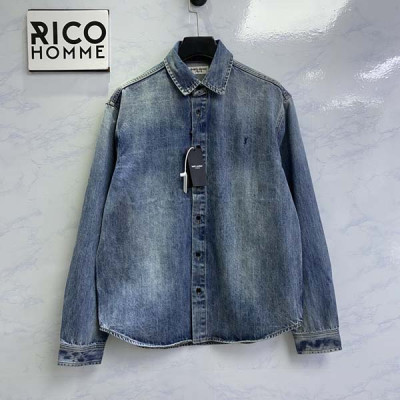 세인T로랑 TROUVILLE 릴렉스핏 데님 셔츠 (1:1 HIGH PREMIUM)