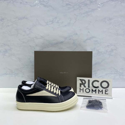 릭5웬스 빈티지 레더 로우탑 스니커즈 (3color)