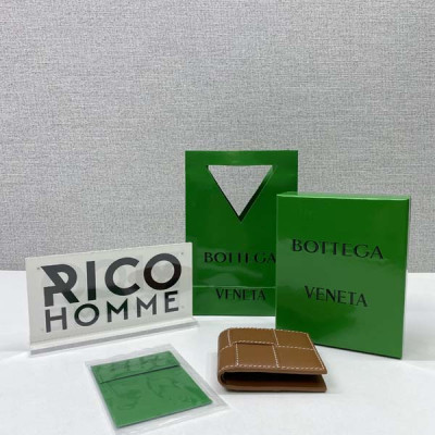 보*가 베*타 라인 스티치 카프스킨 카세트 반지갑 (2color)