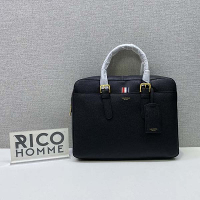 톰*라운 그레인 레더 브리프케이스