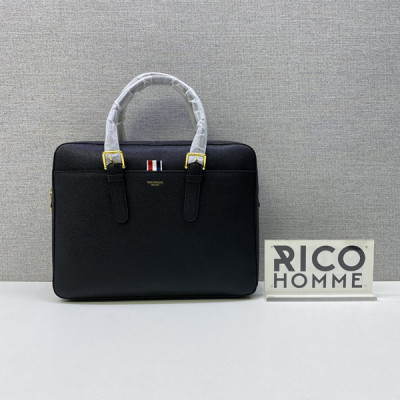 톰*라운 그레인 레더 브리프케이스