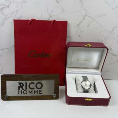 까르*에 발롱블루 스틸 미디움 36mm 1:1 최상급 (싱크 97.6%)