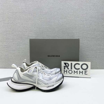 발렌시A가 서킷 스니커즈 화이트/실버