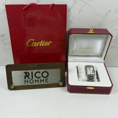 까르*에 탱크 머스트 스틸 엑스트라라지 41mm×31mm 1:1 최상급 (싱크 97.6%)