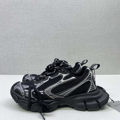 발렌시A가 3XL 트레이너 스니커즈 (블랙)