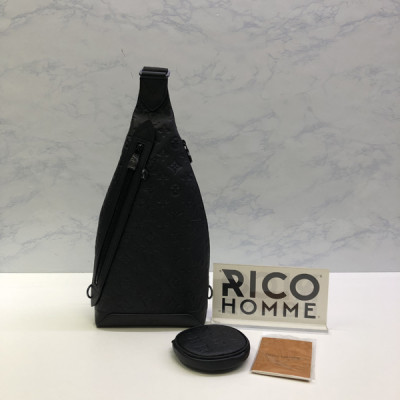 루이B통 듀오 소가죽 슬링백