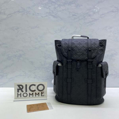 루이B통 크리스토퍼 모노그램 토뤼옹 소가죽 백팩