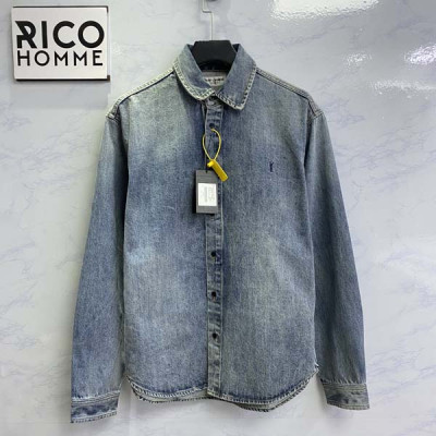 세인T로랑 TROUVILLE 릴렉스핏 데님 셔츠 (1:1 HIGH PREMIUM)