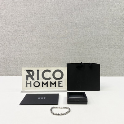 크롬HA츠 이서진 페이퍼체인 팔찌 (순은 s925)