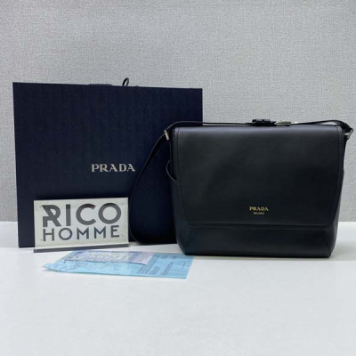 프RA다 미디엄 스트랩 소가죽 숄더백 (2color)