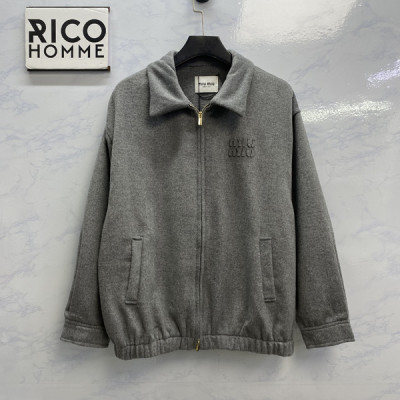 미*미* 아이코닉 더블 블루종 자켓 (PREMIUM)