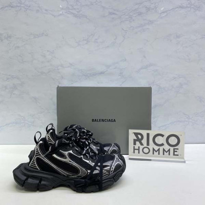 발렌시A가 3XL 트레이너 스니커즈 (블랙)