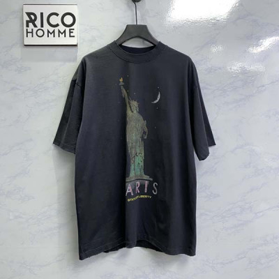 발렌시A가 파리 리버티 반팔 티 (1:1 HIGH PREMIUM)