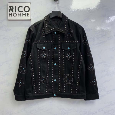 루이B통 엠브로이더드 웨스턴 데님 자켓 (1:1 HIGH PREMIUM)