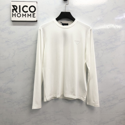 프RA다 코튼 삼각 자수로고 롱슬리브 (PREMIUM)