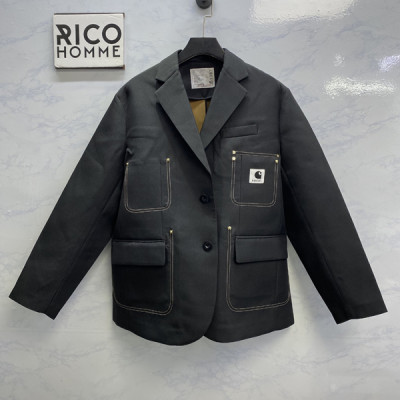 사카E X 칼하트W*P 리버시블 수팅 본딩 자켓 (PREMIUM)