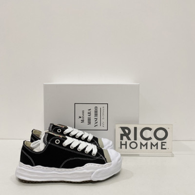 메종 미하라 야S히로 웨이브 솔 로우탑 스니커즈