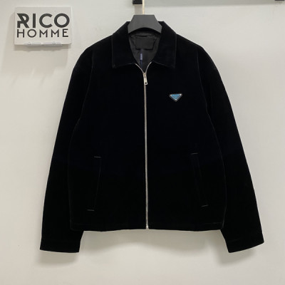 프RA다 벨벳 코튼 블루종 자켓 (PREMIUM)