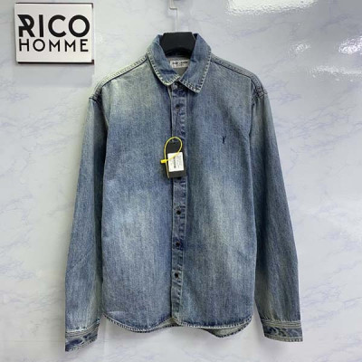 세인T로랑 TROUVILLE 릴렉스핏 데님 셔츠 (1:1 HIGH PREMIUM)