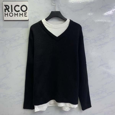 발렌시A가 레이어드 롱 슬리브 니트 (1:1 HIGH PREMIUM)