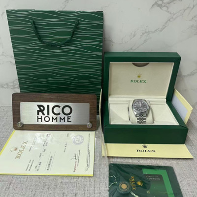 롤*스 데이저스트 실버판 인덱스 41mm 쥬빌레 1:1 최상급 (싱크 99.8%)