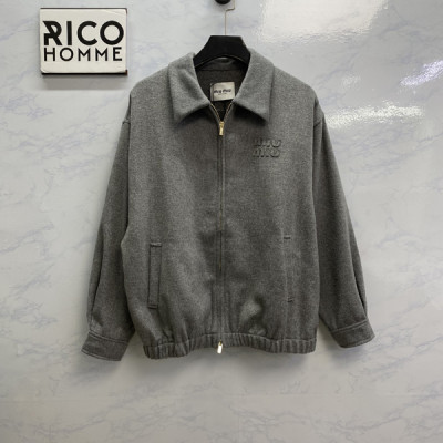 미*미* 아이코닉 더블 블루종 자켓 (PREMIUM)