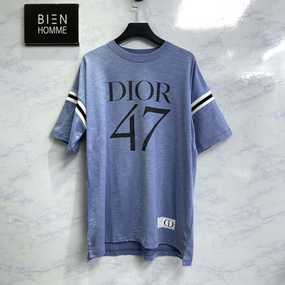 D올 No.47 오버핏 슬리브 반팔 티셔츠 (1:1 HIGH PREMIUM)