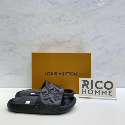 루이B통 엠보싱 워터프런트 뮬 (2color)