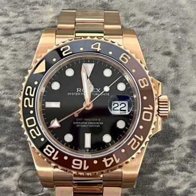 롤*스 GMT-Master2 루트비어 골드 1:1 최상급 (싱크 99.8%)