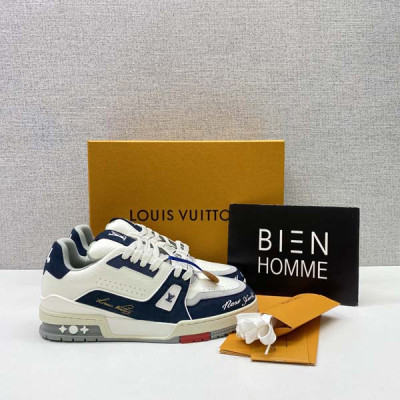 루이B통 트레이너 스니커즈 네이비