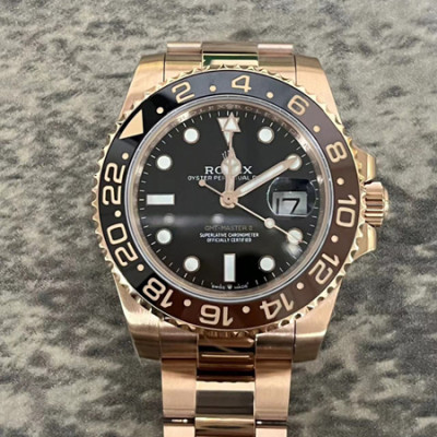 롤*스 GMT-Master2 루트비어 골드 1:1 최상급 (싱크 99.8%)