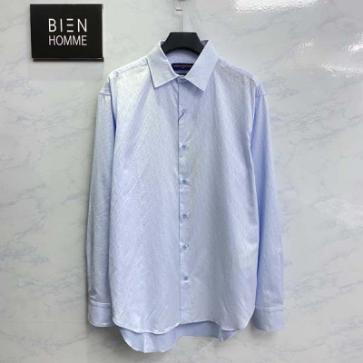 루이B통 LV 자카드 코튼 셔츠 (PREMIUM)