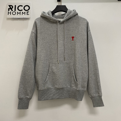 A미 스몰 하트 로고 후드티셔츠 (PREMIUM)