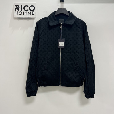 루이B통 모노그램 시크 리버서블 블루종 자켓 (1:1 HIGH PREMIUM)