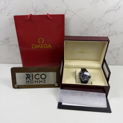 OM*GA 씨마스터 다이버 300M 검판 세라믹 러버밴드 43.5mm 코-엑시얼 1:1 최상급 (싱크 98.9%)