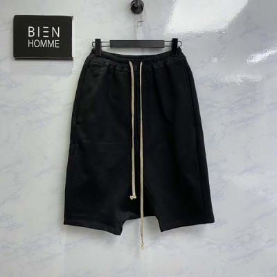 릭5웬스 드롭 크로치 트랙 쇼츠 팬츠 (PREMIUM)