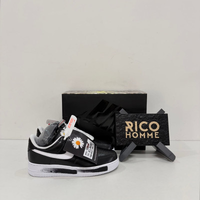 N*KE X 피스마이너스원 에어포스1 파라노이즈 검흰 (PREMIUM)