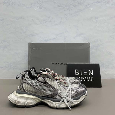 발렌시A가 3XL 트레이너 스니커즈 (그레이)