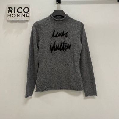 루이B통 우먼 브러시드 시그니처 풀오버 니트 (1:1 HIGH PREMIUM)