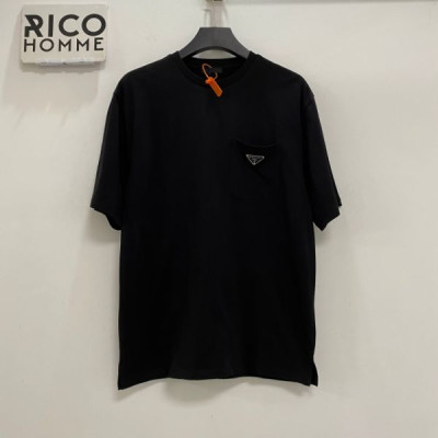 프RA다 베이직 트라이앵글 메탈 저지 반팔티셔츠 (1:1 HIGH PREMIUM)