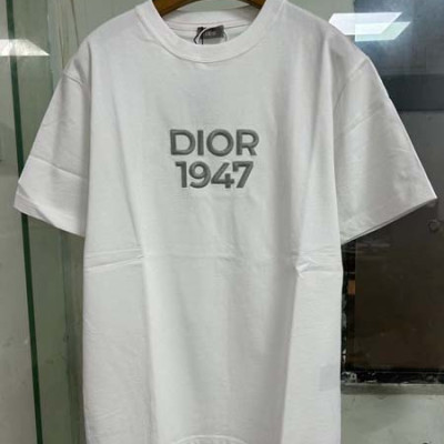 D올 1947 자수 캐주얼 크루넥 반팔티 (1:1 HIGH PREMIUM)