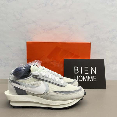 N*KE X 사카E LDV 와플 스니커즈 (화이트&그레이)