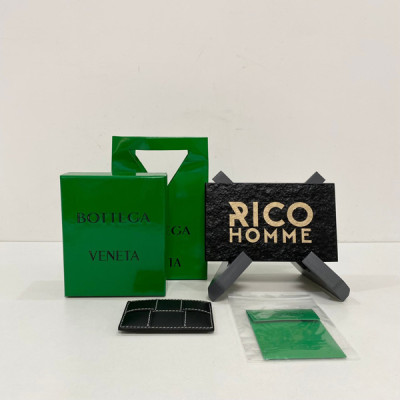 보*가 베*타 라인 스티치 카프스킨 카세트 카드지갑 (2color)