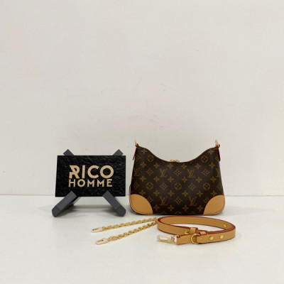 루이B통 모노그램 불로뉴 핸드백 (2color)