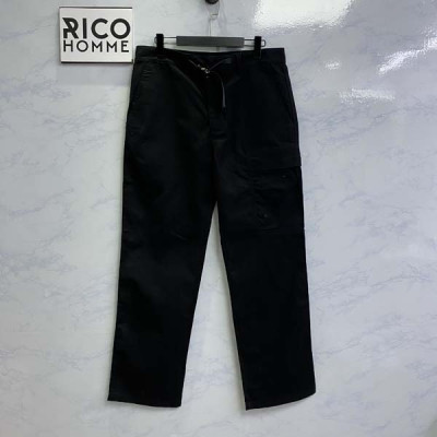 D올 블랙 코튼 블렌드 카고 팬츠 (PREMIUM)