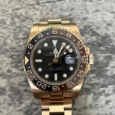 롤*스 GMT-Master2 루트비어 골드 1:1 최상급 (싱크 99.8%)