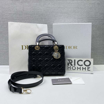 D올 양가죽 LADY 백 24cm (HIGH PREMIUM)