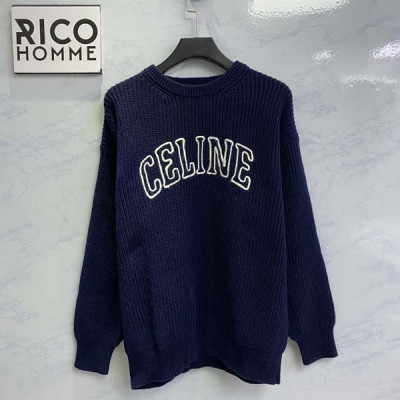 CEL*NE 오버핏 리브드 울 골지 스웨터 니트 (PREMIUM)