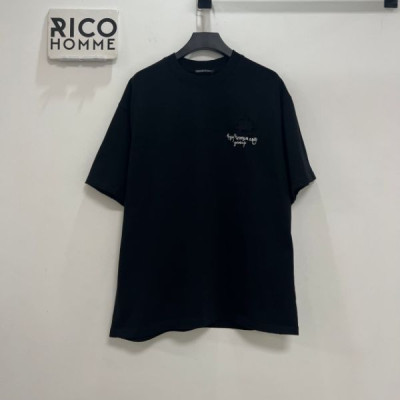 크롬HA츠 세메터리 크로스 반팔 티셔츠 (PREMIUM)