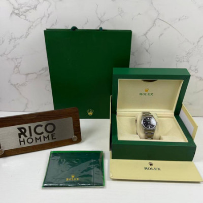 롤*스 오이스터 퍼페츄얼 블랙 다이얼 36mm 1:1 최상급 (싱크 99.8%)